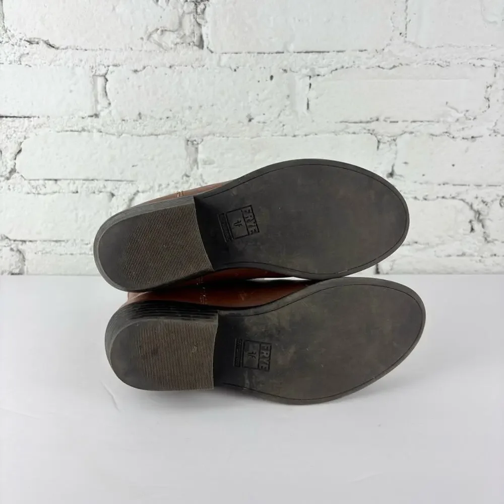 Frye Mellisa Button Western Youth Boots